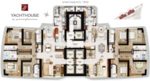 Yachthouse by Pininfarina - planta baixa