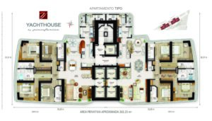 Yachthouse by Pininfarina - planta baixa