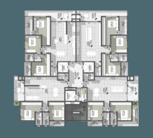 Brava Ocean - planta baixa