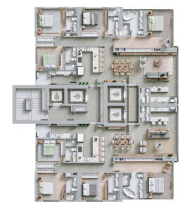 Boreal Tower - planta baixa
