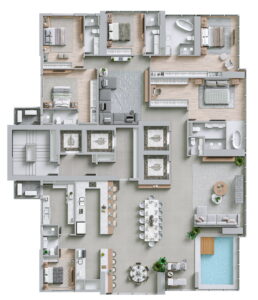 Boreal Tower - planta baixa