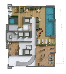 Harmony Ocean Front - planta baixa