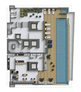 Harmony Ocean Front - planta baixa